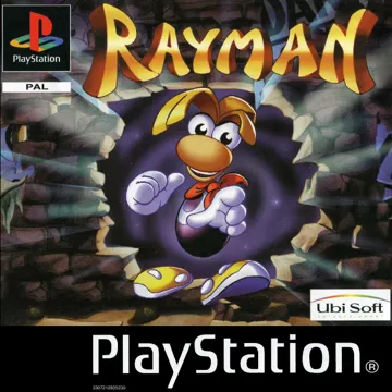 Rayman (JP) box cover front